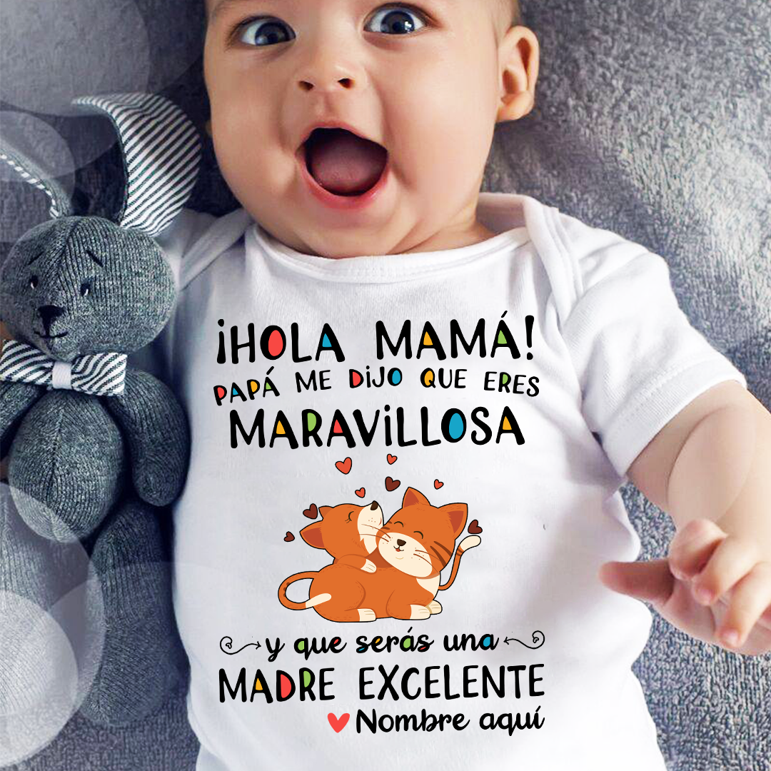 ¡Hola Mamá! - Body de bebé