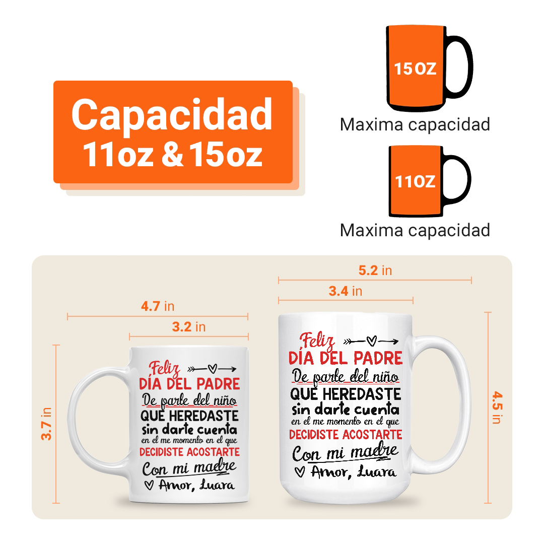 Taza De Regalo Para El Día Del Padre