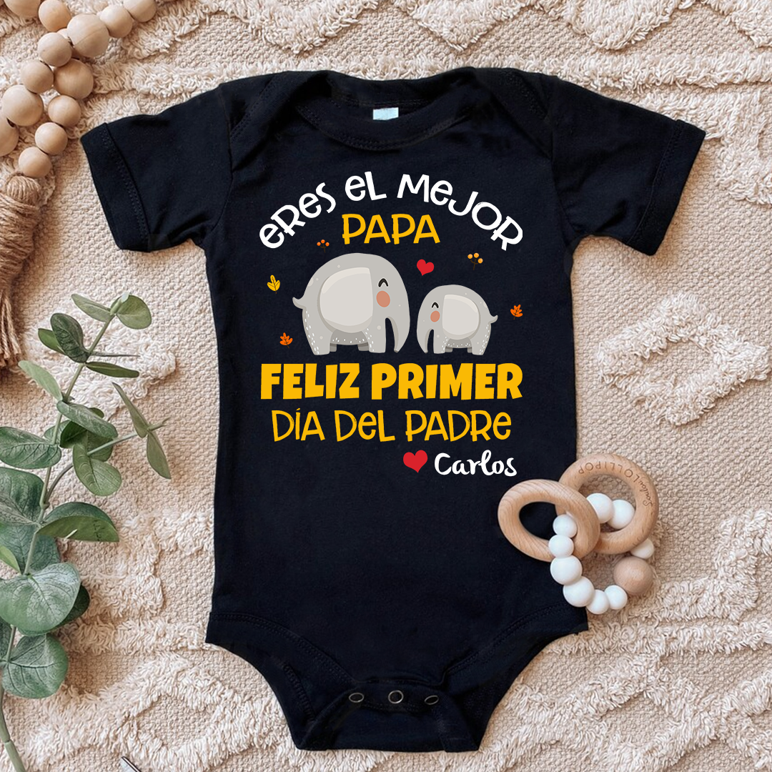 Eres El Mejor Papa Regalo Personalizado Para Bebé 1er Día Del Padre