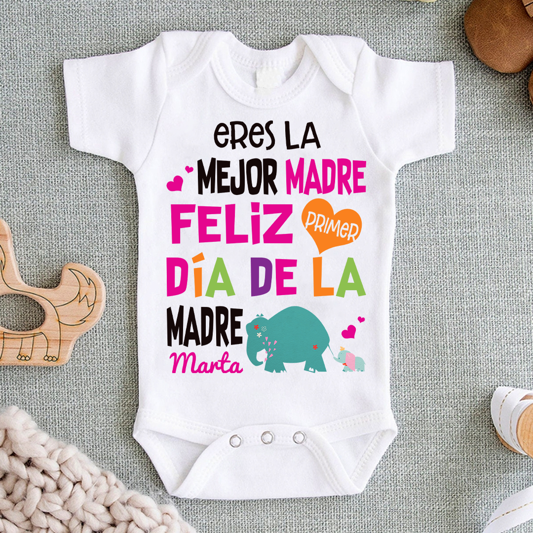 Eres La Mejor Madre - Onero De Bebé Personalizado