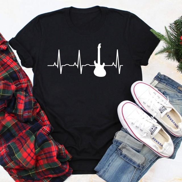 Feel the guitar beat tshirt