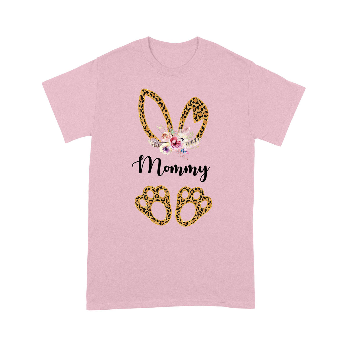 Personalized Bunny Easter Mommy Shirt Gift For Women For GirlsStandard Tshirt
