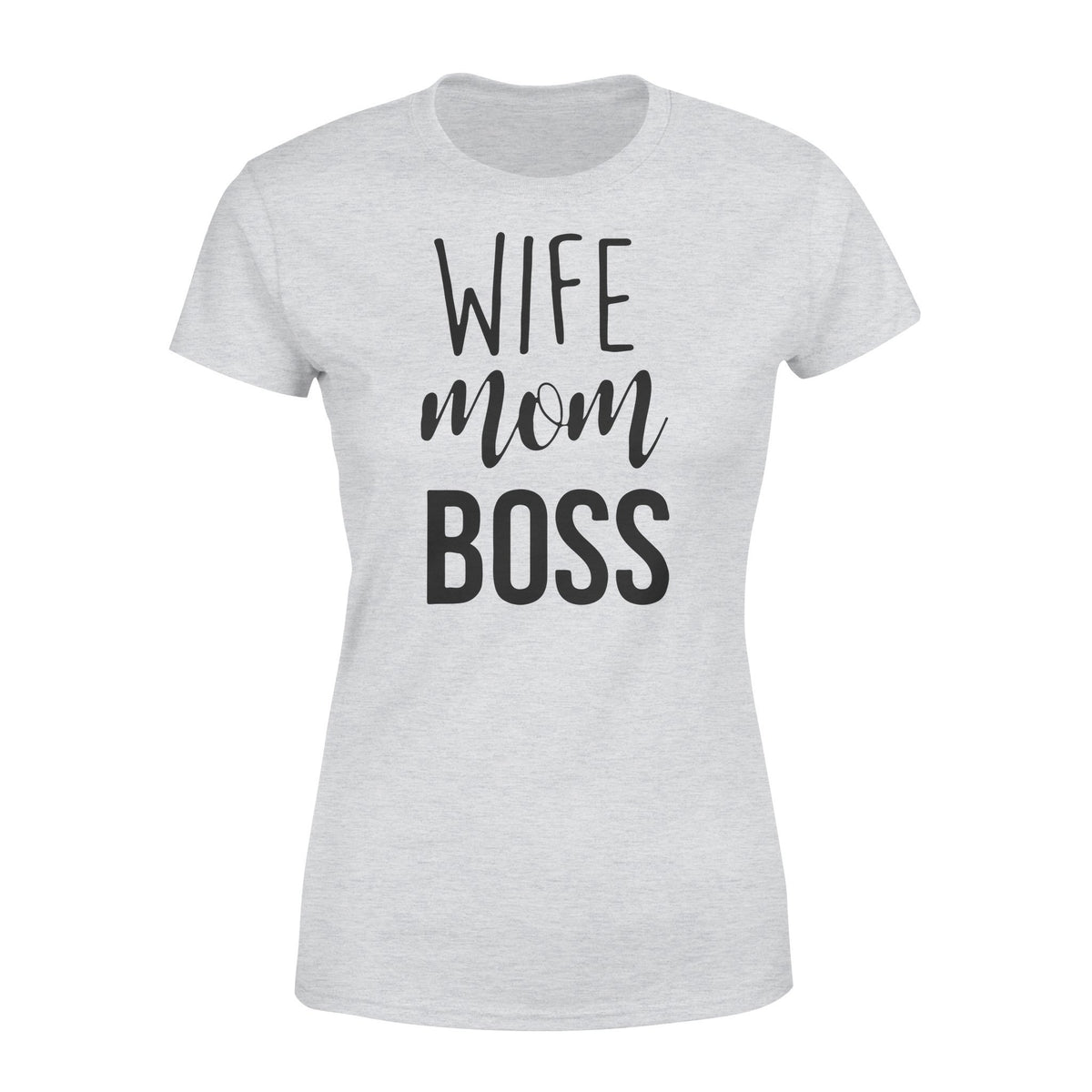 Wife Mom Boss Tshirt Gifts For Wife