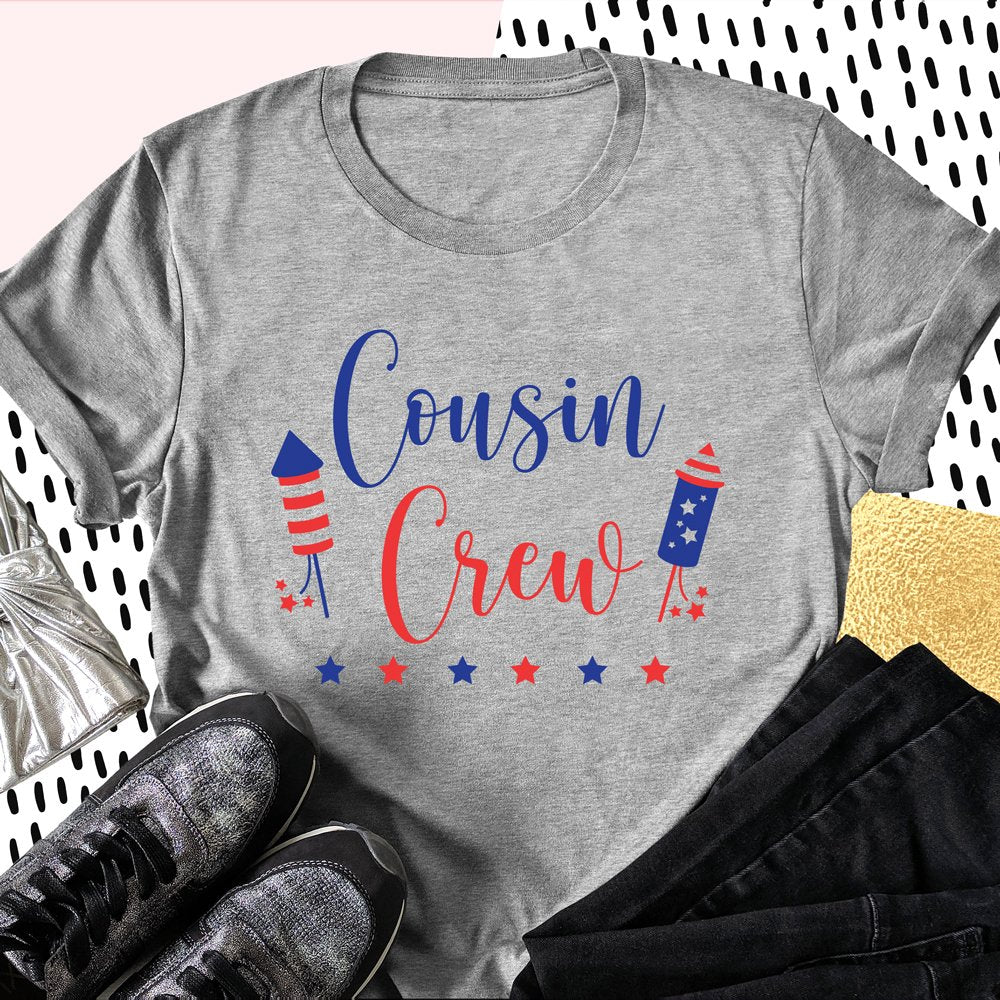The Cousin Crew Independence Day 4th of July Shirt