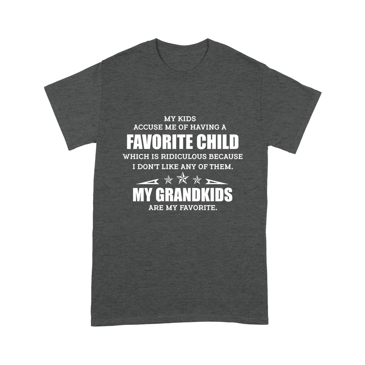 Gift for Grandpa My Grandkids Are My Favorite Tshirt