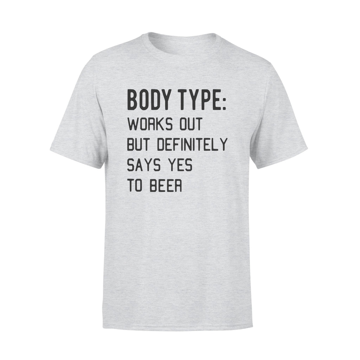 Works out but definitely says yes to beer tshirtgifts for beer lover