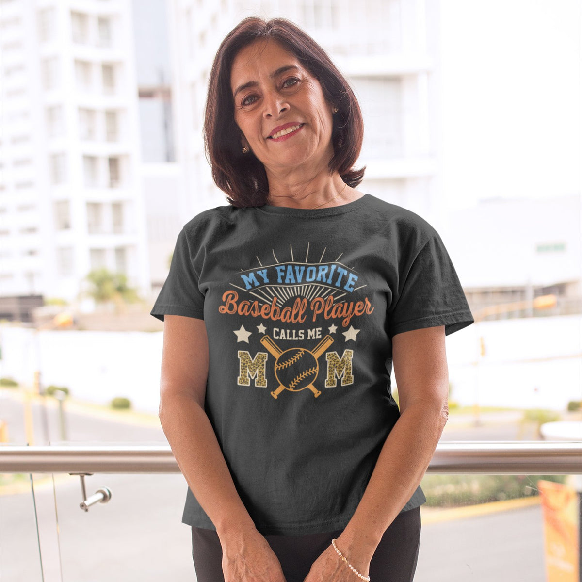 Mom From Son Baseball Mom My Favourite Player Shirt