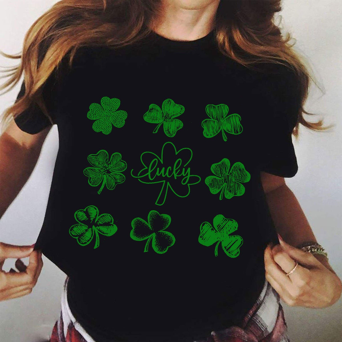 St Patrick's Day Irish Shamrock Lucky TShirt