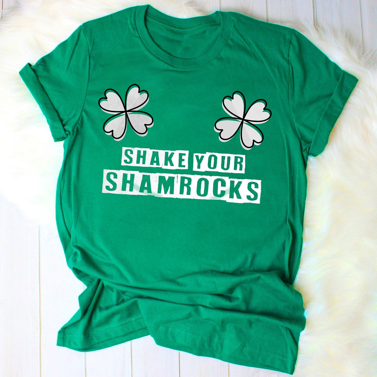 St Patrick's Day Shirt Gift Women Shirt Shake Your Shamrocks
