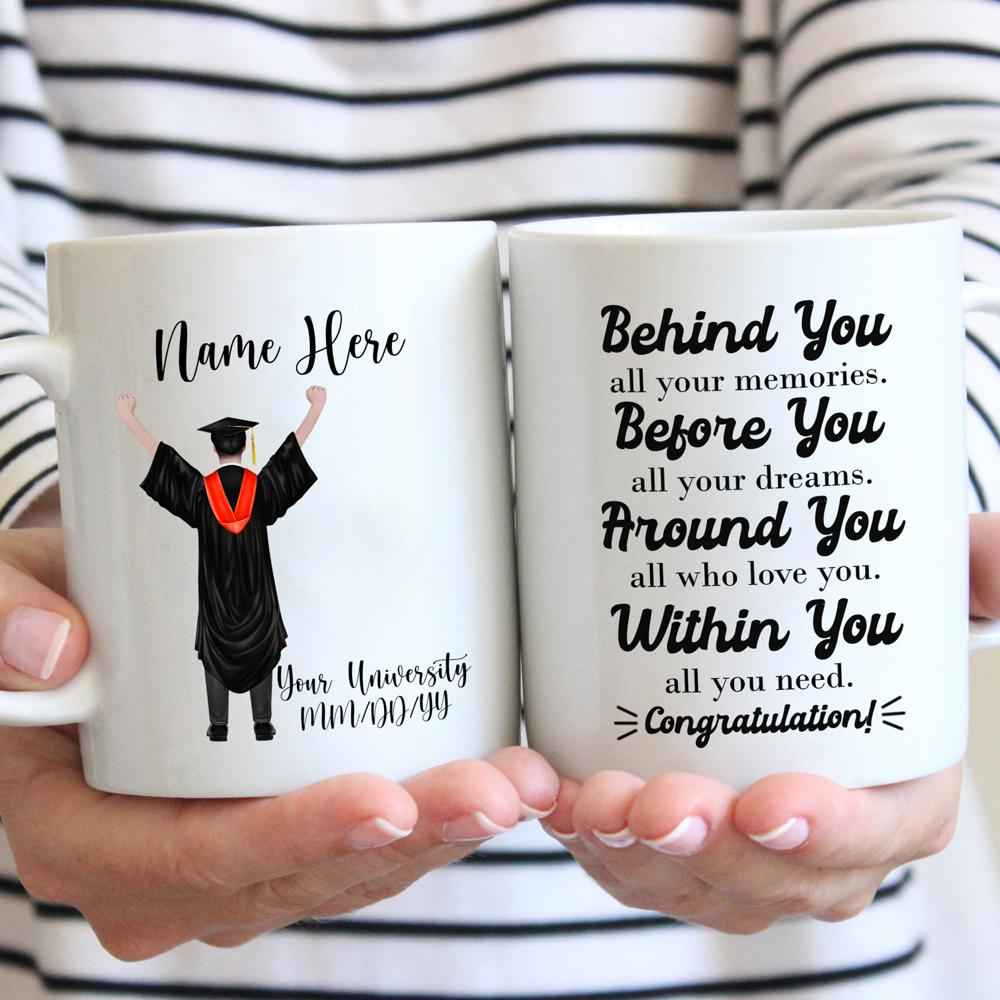 Personalized Gift For Boy Congratulation Graduation Mug