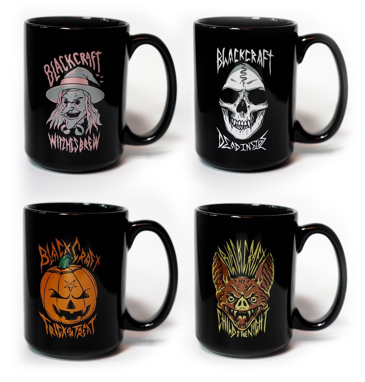 Halloween Mug Blackcraft limited edition Mug set