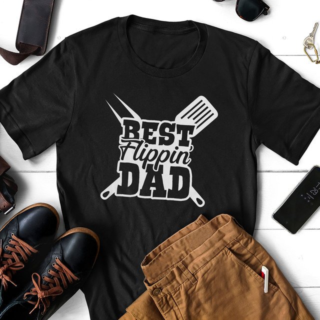 DadBest Flippin' Dad Funny Gift For Dad Shirt