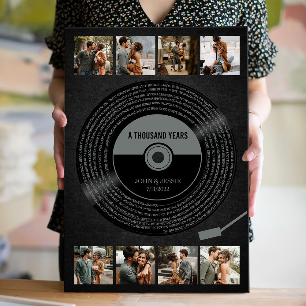 Couple Favorite Song Meaningful Personalized Canvas