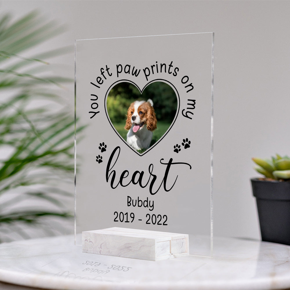 Dog Memorial Passing If love could have saved you Personalized Plaque