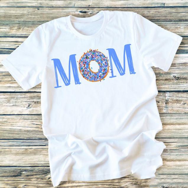 Donut Birthday Mom Shirt