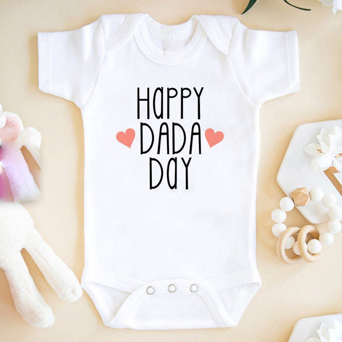 Father's Day Onesie Happy Dada Day Baby Gift