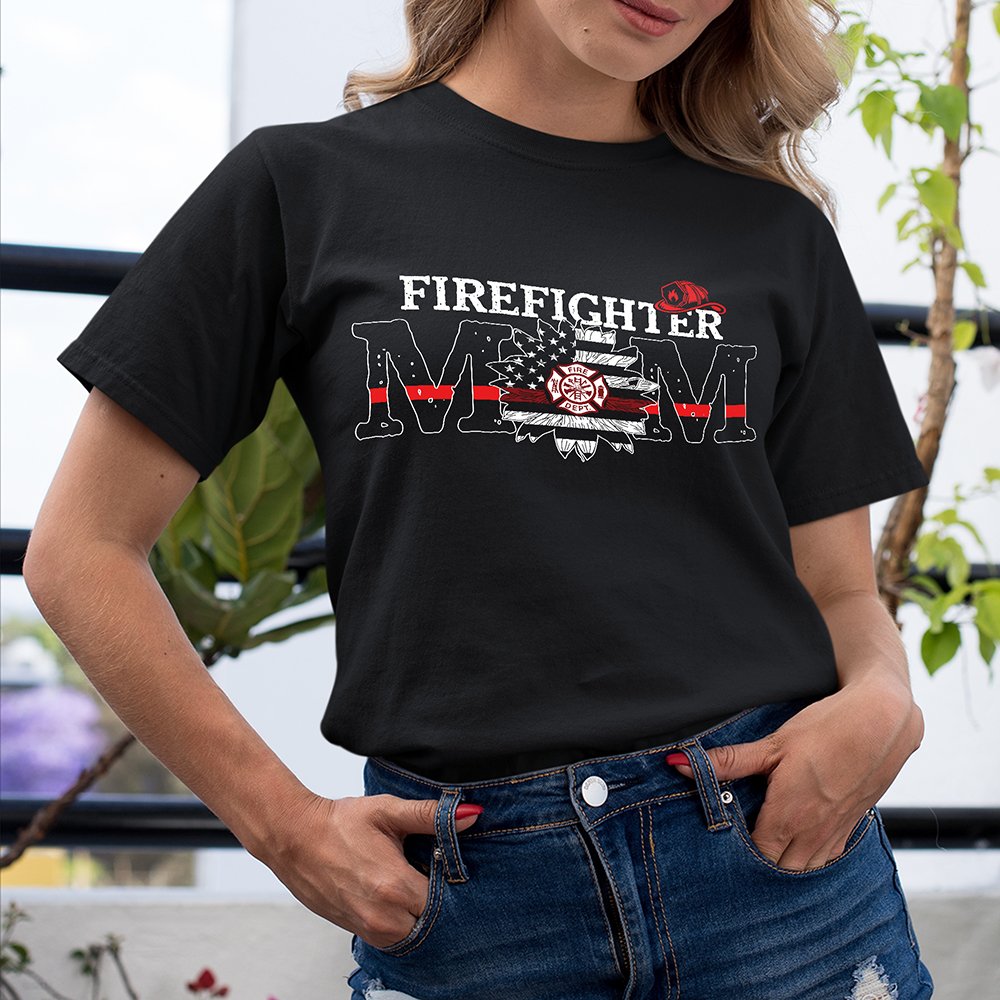 Firefighter Mom Tshirt