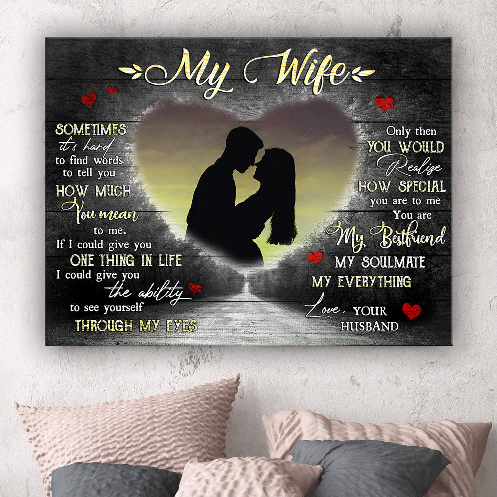 Gift For Wife For Husband How Special You Are To Me Anniversary Canvas