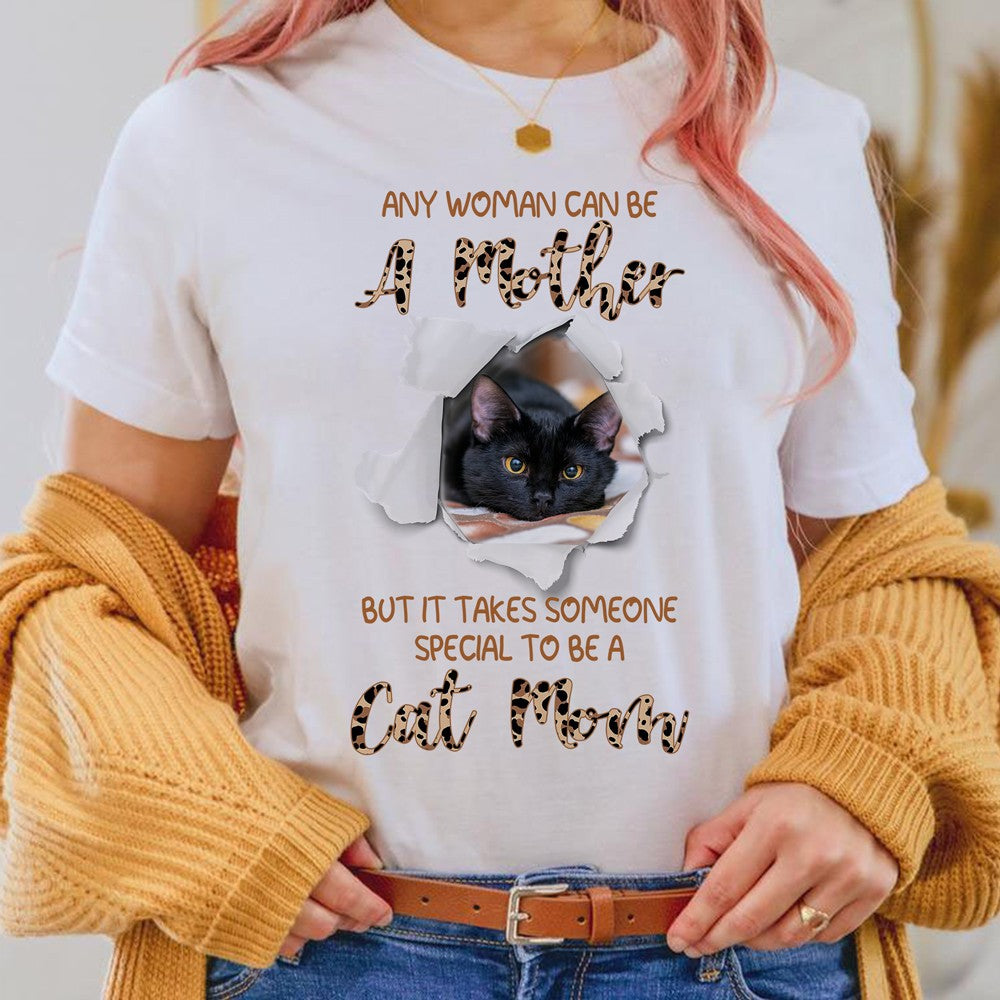 Personalized It Takes Someone Special To Be A Cat Mom Shirt