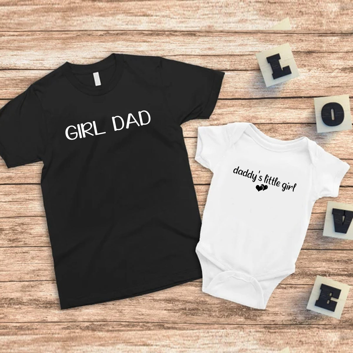 Girl Dad Matching Daddy And Me Shirt Dad And Baby Gift