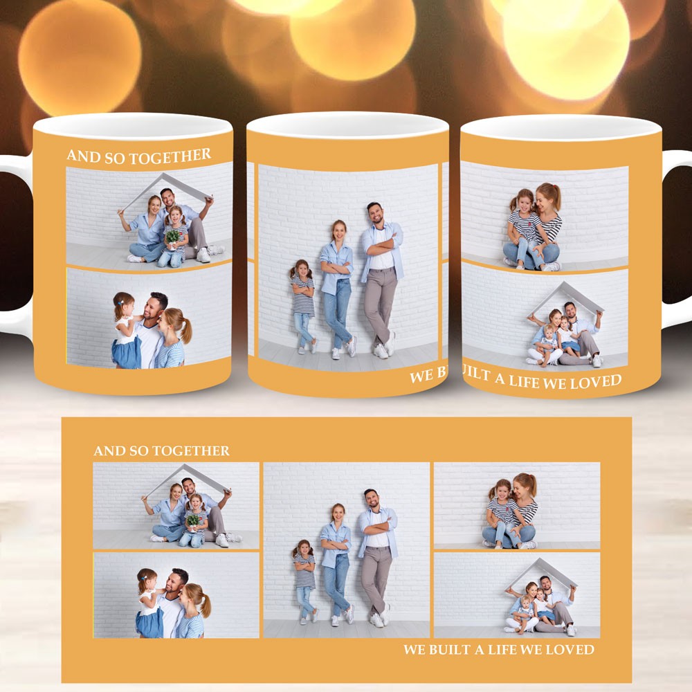 So Together We Built A Life We Loved Personalized Mug