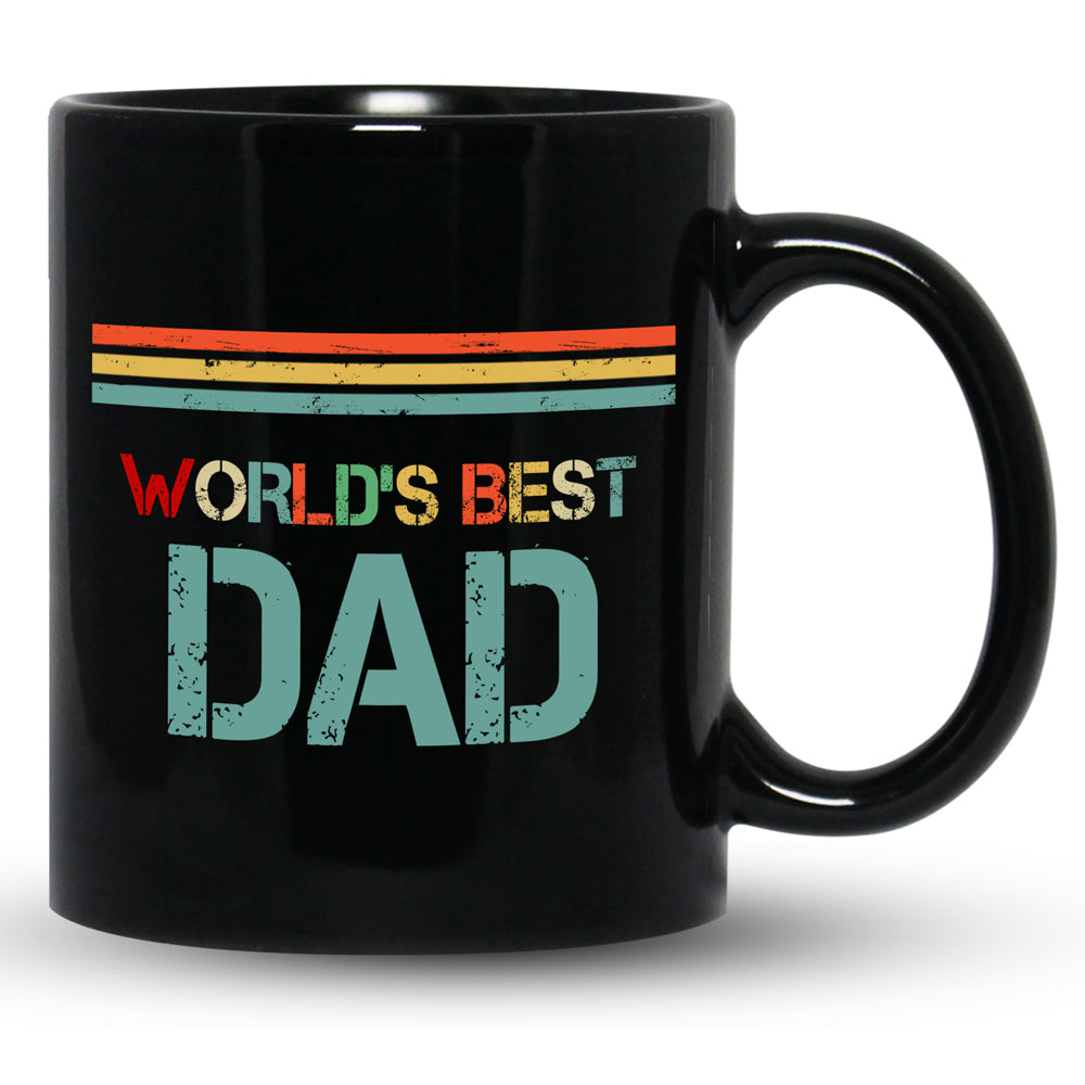 75126-World's Greatest Best Dad Ever Personalized Mug H0
