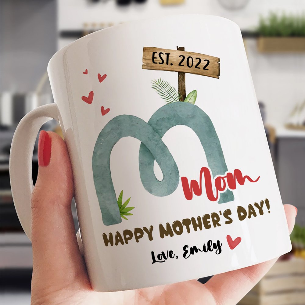 Personalized Happy Mother's Day Gift For Mom Est Mug