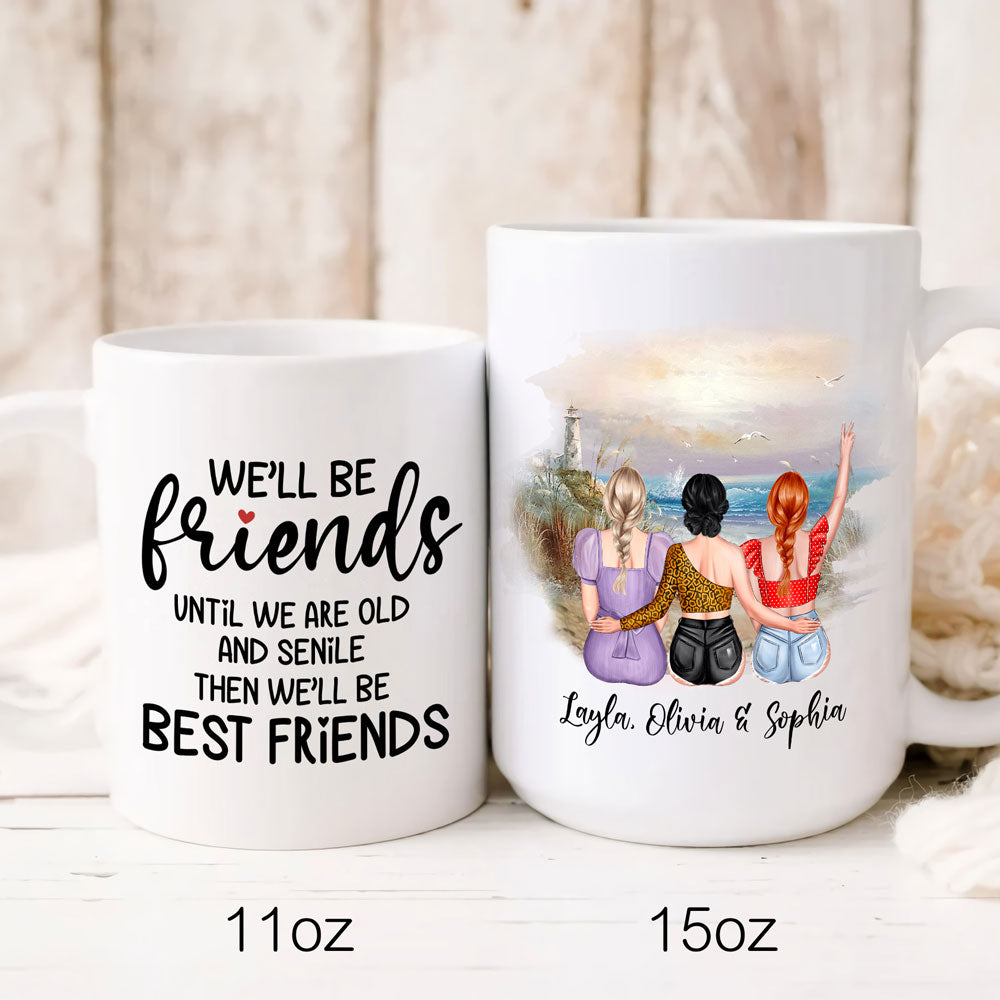 75580-We'll Be New Best Friends Meaningful Personalized Mug H0