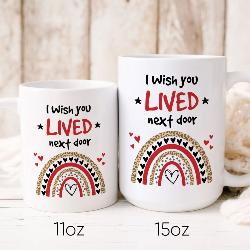 76265-Best Friends Bestie I Wish Funny Personalized Mug H0