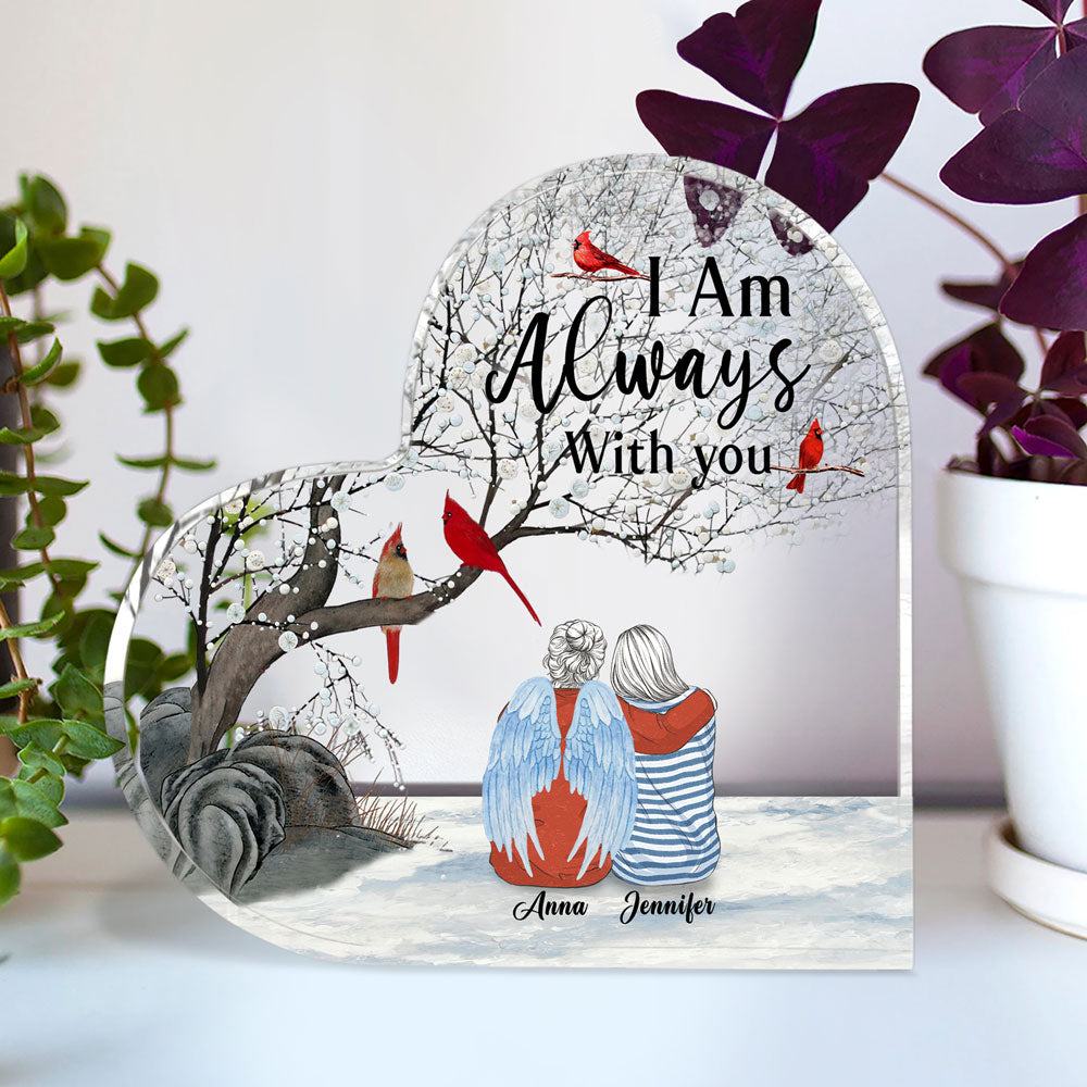 Memorial Loss Of Mom Always With You Sympathy Personalized Plaque