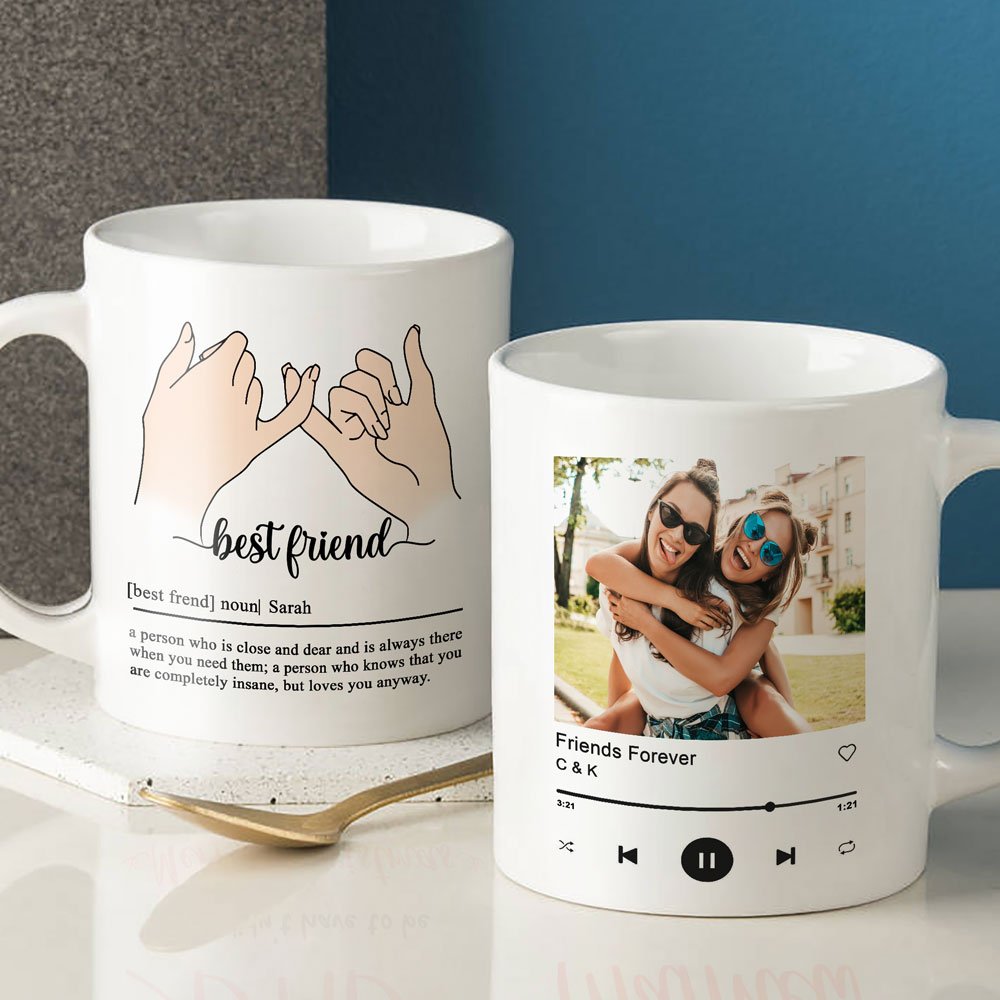 Personalized Best Friend Mug, Best Friend Definition Mug, Friendship Mug, Custom Best Friends Gifts, Bestie Gifts