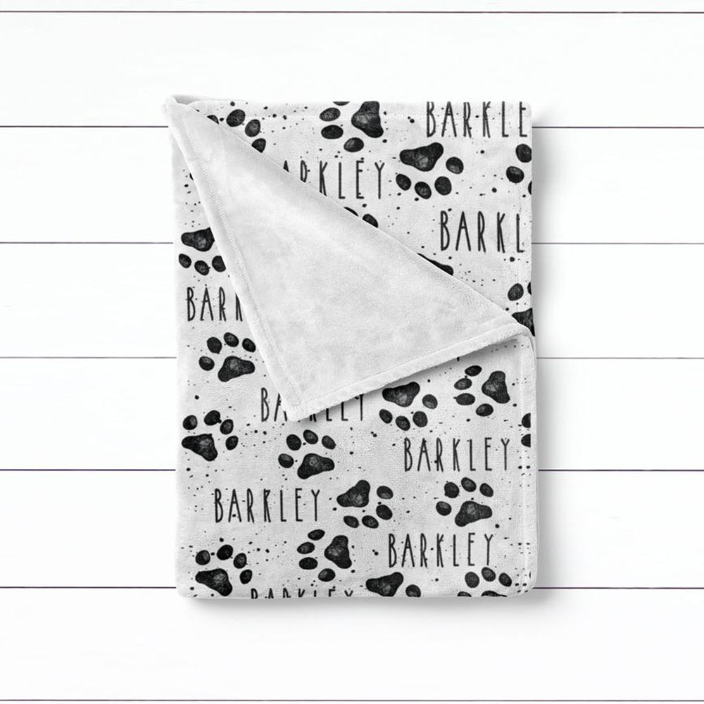 Personalized Fleece Dog And Cat Blankets