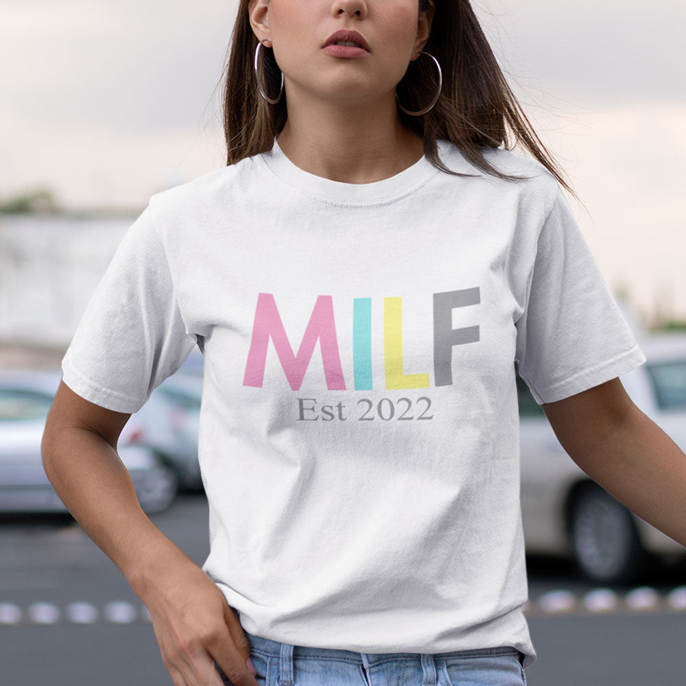 Personalized Mother In Law MILF Funny Tshirt