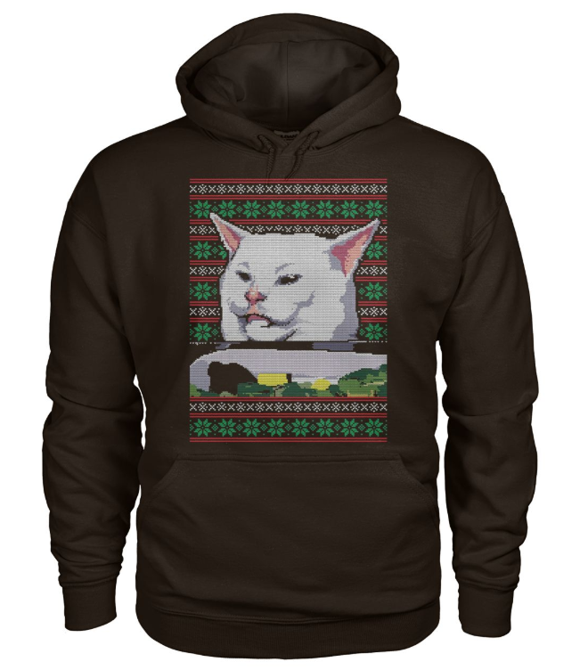 Woman Yelling Cat AT Table Meme Funny Shirt Cat Lover Shirt Best Friend Shirt