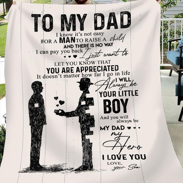Son to dad You will always be my loving mother blanket