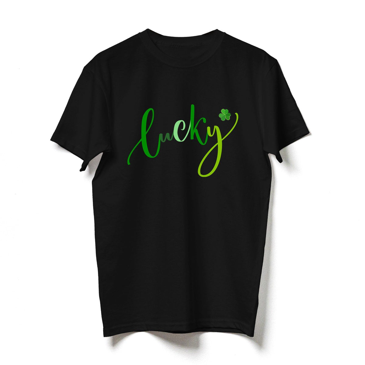 St Patrick's Day Lucky Green Shamrock TShirt
