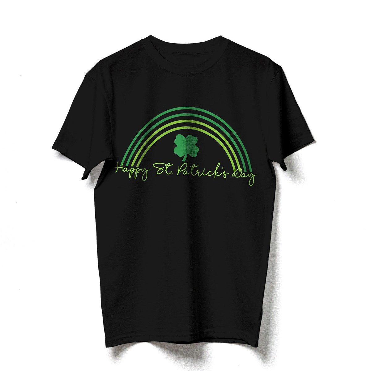 St Patrick's Day Irish Shamrock Lucky Rainbow TShirt