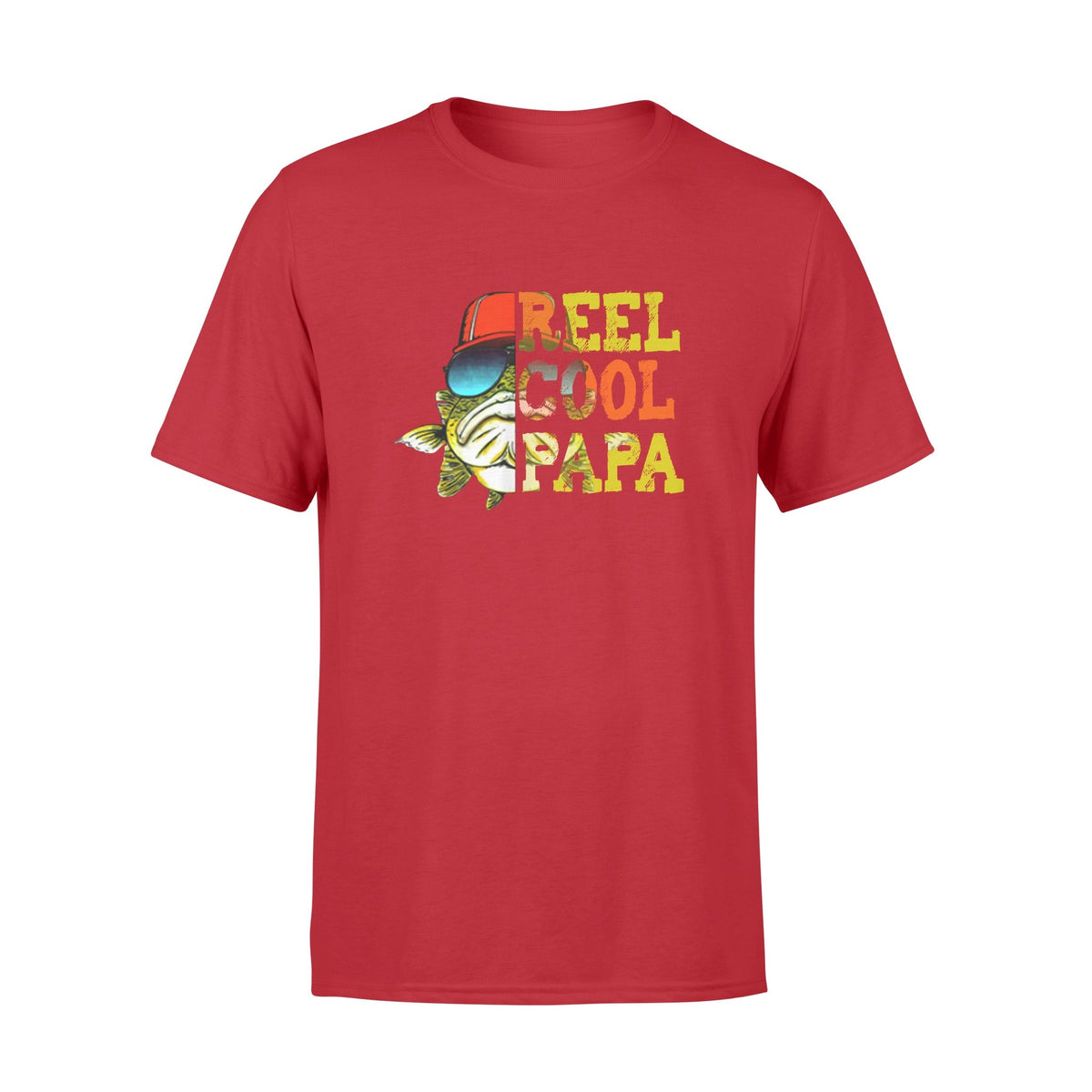 Reel Cool Papa Tshirt Gift For Dad