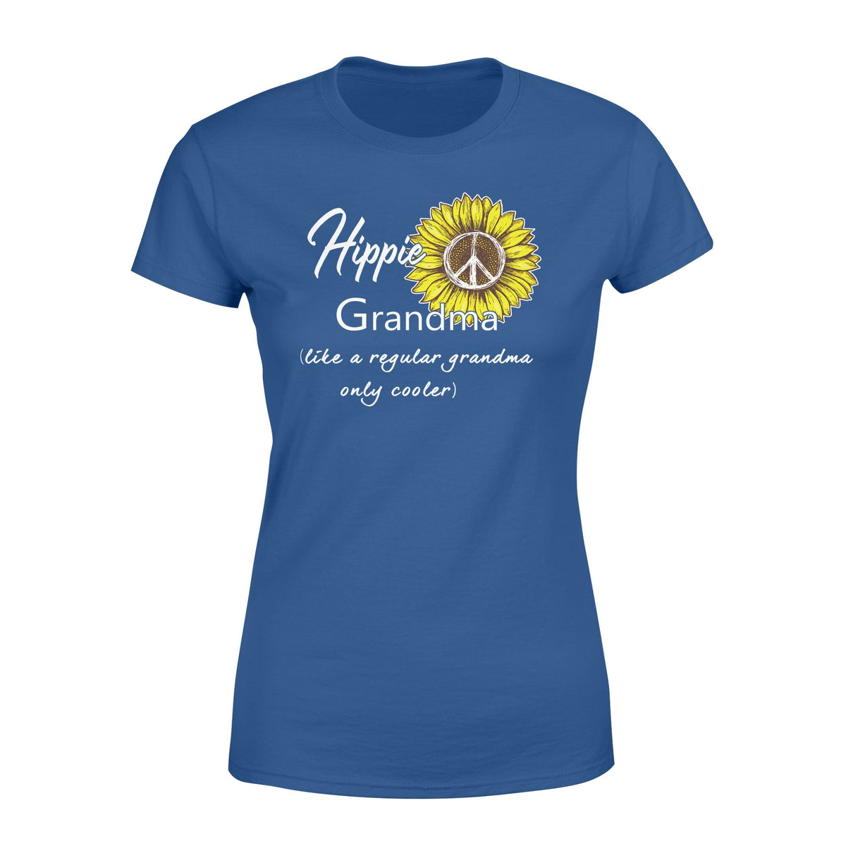 Hippie Grandma Like A Regular Grandma Only Cooler Tshirt