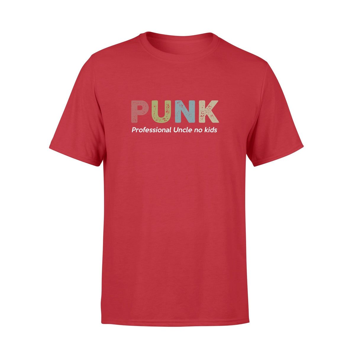 Punk professional uncle no kids tshirt gifts for uncle Standard Tshirt
