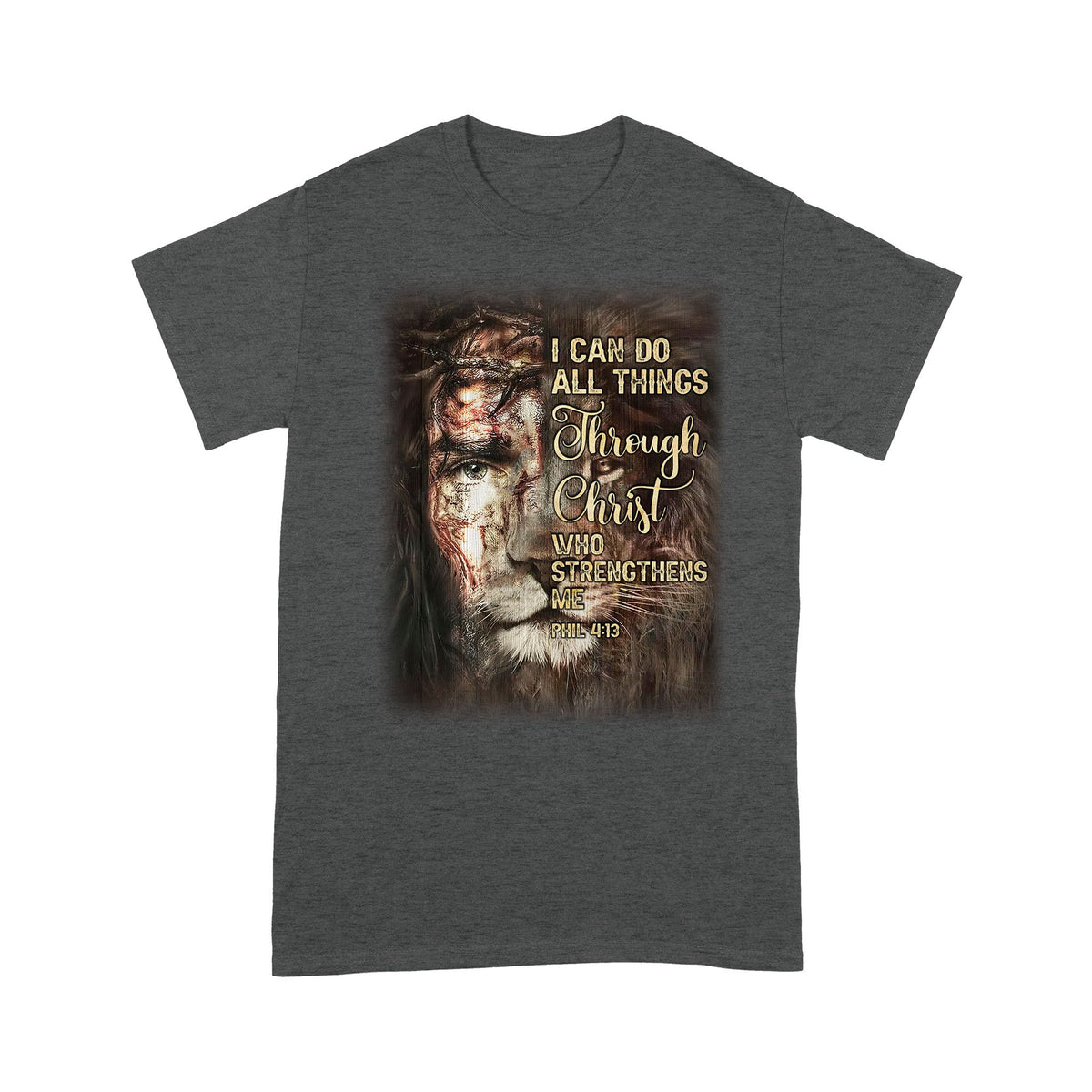 I Can Do All Things Christ Lion Christ Shirt Gift for Christian