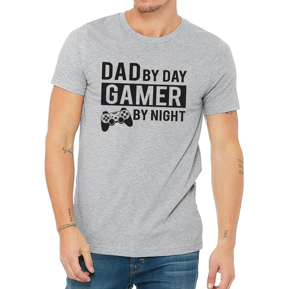 Dad By Day Gamer By Night Shirt Gift For Dad