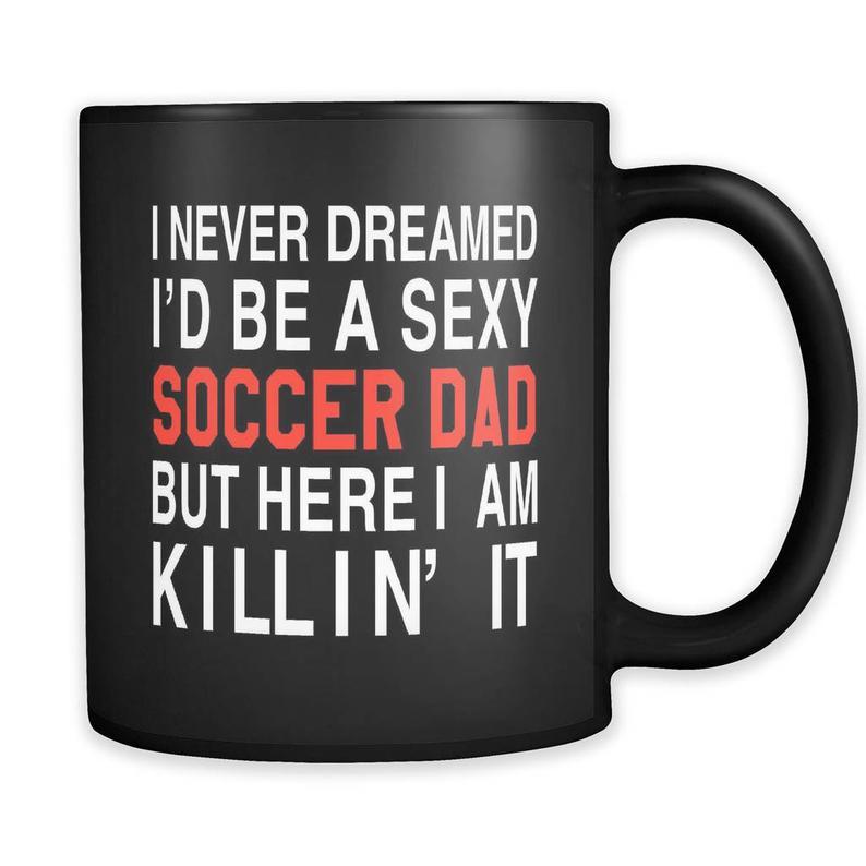 Gift For Dad For Soccer Lover Soccer Dad Mug