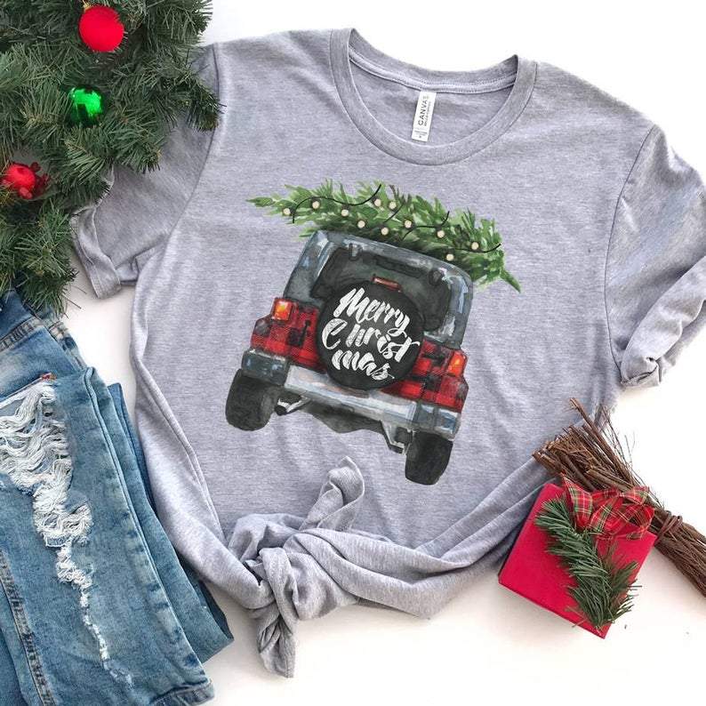 Christmas truck shirt