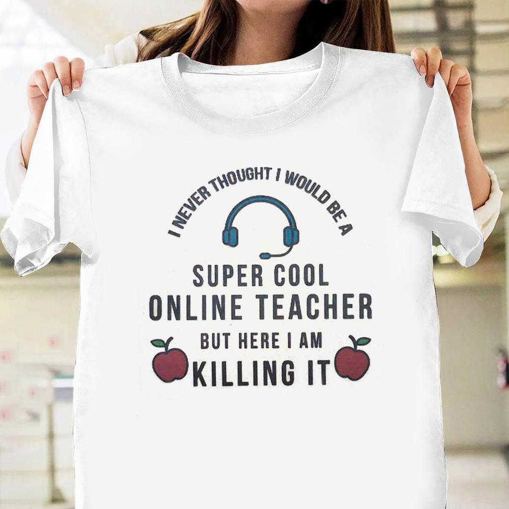 Super Cool Online Teacher Shirt Gift For Teacher