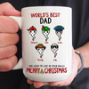 World&#39;s Best Dad Mug Personalized Funny Christmas Gift For Father