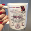 Eres Mi Vida Mi Inspiración Mi Fuerza Y Mi Alma Gemela Taza Para Marido