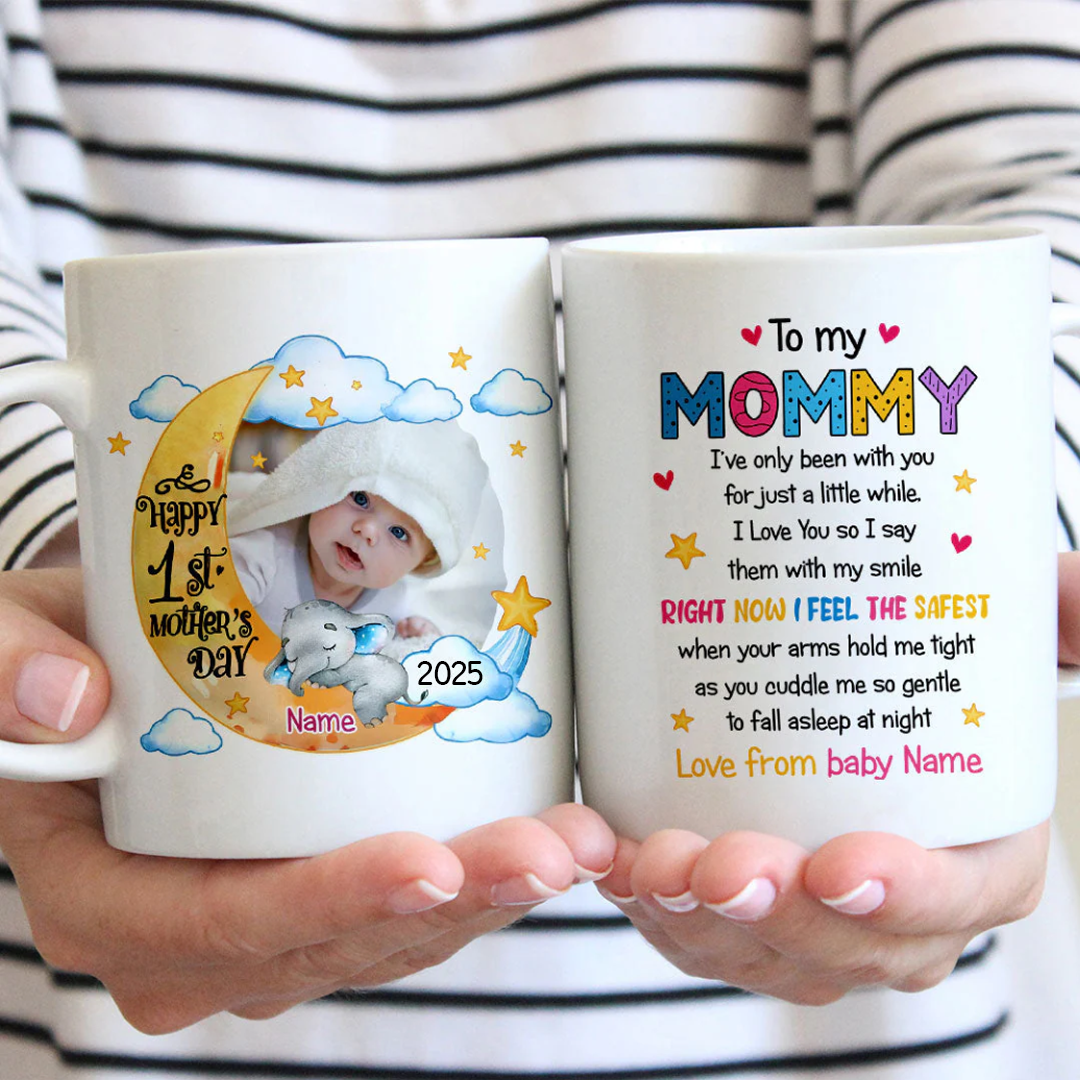 Happy Mother's Day Mug Personalized Gift for First Time Mommy