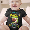 I Love You So Much Daddy Baby Onesie Personalized Father&#39;s Gift