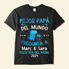 Mejor Papá del Mundo Pregunta A - Camisa Personalizada